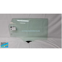 KIA RONDO RP - 06/2013 TO CURRENT - 5DR WAGON - RIGHT SIDE REAR DOOR GLASS - GREEN