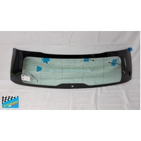 MERCEDES GL CLASS X166 - 05/2013 TO 12/2015 - 5DR SUV - REAR WINDSCREEN GLASS - (HEATED, GREEN, 1 HOLE)