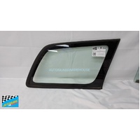 suitable for TOYOTA COROLLA ZZE122R - 12/2001 to 4/2007 - 4DR WAGON - PASSENGERS - LEFT SIDE REAR CARGO GLASS - ENCAPSULATED