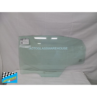 HOLDEN CAPRICE WM /WN - 08/2006 TO 04/2013 - 4DR SEDAN  - LEFT SIDE REAR DOOR GLASS - GREEN