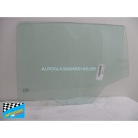 LDV T60 - 9/2017 TO CURRENT -  4DR DUAL CAB - PASSENGERS - LEFT SIDE REAR DOOR GLASS - GREEN - LOW STOCK