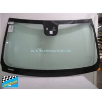 LDV D90 - 11/2017 to CURRENT - 5DR SUV - FRONT WINDSCREEN GLASS - ANTENNA, RAIN SENSOR,BRACKET, ADAS 1CAM, TOP+SIDE MOULD - GREEN (LOW STOCK)