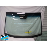SSANGYONG STAVIC - 03/2005 to 12/2015 -  5DR WAGON - FRONT WINDSCREEN GLASS - RAIN SENSOR LENS, WIPER HEATER, SOLAR TINT - GREEN