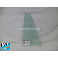 MERCEDES BENZ R CLASS 251 SERIES 4WD - 4/2006 TO 12/2013 - 5DR SUV - PASSENGERS - LEFT SIDE REAR QUARTER GLASS - GREEN