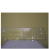 LAND ROVER DEFENDER - 1983 to CURRENT - 2/4DR UTE (Cab Chassis) - FRONT WINDSCREEN GLASS - CLEAR - (1414 x 425)