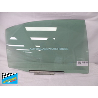 suitable for LEXUS IS SERIES - 07/2013 to CURRENT - 4DR SEDAN - DRIVERS - RIGHT SIDE REAR DOOR GLASS - GREEN