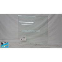 MITSUBISHI TRITON ME/MF - 10/1986 to 09/1996 - 4DR UTE - DRIVERS - RIGHT SIDE REAR DOOR GLASS - CLEAR