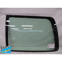 suitable for TOYOTA LANDCRUISER 100 SERIES- 3/1998 to 10/2007 - 5DR WAGON - DRIVERS - RIGHT SIDE REAR BARN DOOR GLASS - NOT HEATED - LOW STOCK