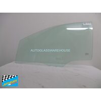 CHERY J1 S2X - 03/2011 to 12/2013 - 5DR HATCH - PASSENGERS - LEFT SIDE FRONT DOOR GLASS - GREEN