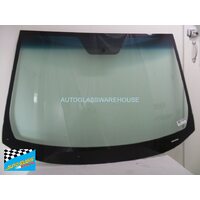 HYUNDAI iX35 LM - 2/2010 TO 12/2015 - 5DR WAGON - FRONT WINDSCREEN GLASS - SOLAR TINT - GREEN