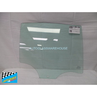 BMW 5 M5 F10 - 02/2010 to 02/2017 - 4DR SEDAN - DRIVERS - RIGHT SIDE REAR DOOR GLASS - GREEN