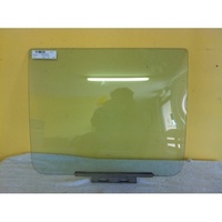 MITSUBISHI TRITON MK - 10/1996 to 5/2006 - 4DR DUAL CAB - PASSENGERS - LEFT SIDE REAR DOOR GLASS