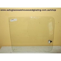 suitable for TOYOTA HIACE - 2/1983 - 10/1989 - VAN - RIGHT SIDE MIDDLE SLIDING GLASS - FRONT PIECE (610w X 530)