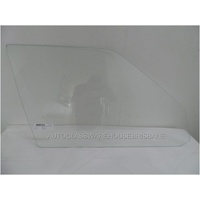 suitable for TOYOTA COROLLA AE82 - 4/1985 To 5/1989 - 4DR SEDAN - DRIVERS - RIGHT SIDE FRONT DOOR GLASS - NOT SECA - CLEAR