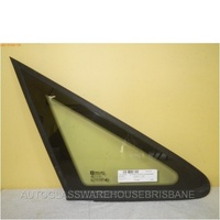 HOLDEN ZAFIRA TT - 6/2001 to 7/2005 - 4DR WAGON - DRIVERS - RIGHT SIDE FRONT QUARTER GLASS - ENCAPSULATED