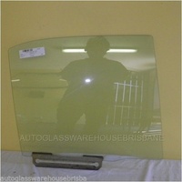 FORD LASER KN/KQ - 2/1999 to 9/2002 - 4DR SEDAN - DRIVERS - RIGHT SIDE REAR DOOR GLASS