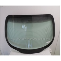 HYUNDAI SX/FX/SFX - 7/1996 to 2/2002 - 2DR COUPE - REAR WINDSCREEN GLASS - HEATED - WITH SPOILER, WITHOUT BRAKE LIGHT IN WINDOW
