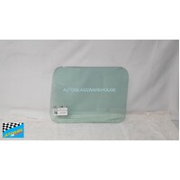 ISUZU FSR - 01/1986 to 03/1996 - TRUCK - LEFT REAR CAB WINDOW - NOT HEATED, SQUARE HEADLIGHTS - GREEN