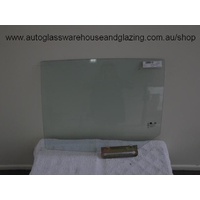 KIA RIO KNADC24 - 7/2000 to 8/2005 - 5DR HATCH - PASSENGERS - LEFT SIDE REAR DOOR GLASS