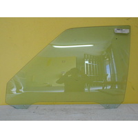 FORD LASER KA - 3/1981 to 3/1983 - SEDAN/HATCH - PASSENGERS - LEFT SIDE FRONT DOOR GLASS