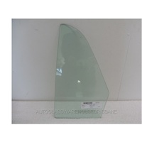 NISSAN TIIDA C11 - 2/2006 TO 12/2013 - 4DR SEDAN - PASSENGERS - LEFT SIDE REAR QUARTER GLASS - (IN REAR DOOR) - GREEN