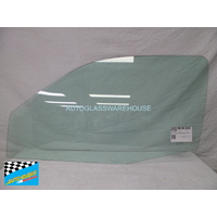RENAULT CLIO X65 - 12/2001 TO 8/2008 - 3DR HATCH - PASSENGERS - LEFT SIDE FRONT DOOR GLASS