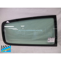 RENAULT CLIO X65 - 12/2001 TO 8/2008 - 3DR HATCH - DRIVERS - RIGHT SIDE CARGO GLASS - ENCAPSULATED