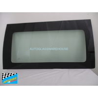 MITSUBISHI DELICA SPACEGEAR - 9/1994 to 1/2007 - WALKTHRU VAN/SWB/LWB - RIGHT SIDE FRONT FIXED WINDOW (BEHIND DRIVER FRONT DOOR) - GREEN - NO HOLE