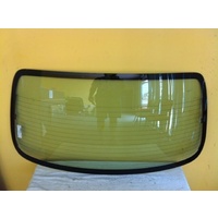 suitable for TOYOTA ECHO NCP10 - 10/1999 to 9/2005 - 4DR SEDAN - REAR WINDSCREEN GLASS - HEATED 