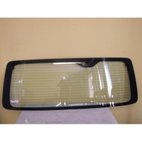 suitable for TOYOTA HIACE 220 SERIES - 4/2005 to 4/2019 - COMMUTER - SUPER LWB - REAR WINDSCREEN GLASS - HEATED - WITH WIPER HOLE