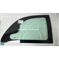 CHRYSLER GRAND VOYAGER LWB/SWB - 5/2001 to 5/2007 - 5DR WAGON - DRIVERS - RIGHT SIDE REAR CARGO GLASS - GREEN (NO AERIAL) - 873MM x 530MM