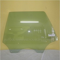 SUBARU LIBERTY/OUTBACK 4TH GEN - 9/2003 to 8/2009 - 4DR WAGON - PASSENGERS - LEFT SIDE REAR DOOR GLASS