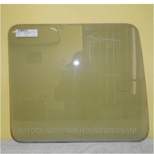 HOLDEN COMBO SB - 4/1994 to 12/2000 - 2DR VAN - PASSENGERS - LEFT SIDE REAR FIXED GLASS - RUBBER IN - 492MM HIGH X 580MM WIDE - NEW
