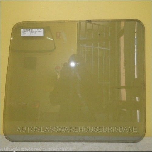 HOLDEN COMBO SB - 4/1994 to 12/2000 - 2DR VAN - DRIVERS - RIGHT SIDE REAR FIXED GLASS - RUBBER IN - 492MM HIGH X 580MM WIDE - NEW