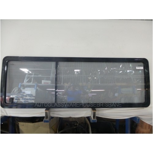 MERCEDES SPRINTER SBV - 2/1998 to 9/2006 - LOW/HIGH ROOF - VAN - RIGHT SIDE REAR SLIDING WINDOW GLASS - ALLOY BONDED(GLUED IN) -  1845 X 630 - NEW