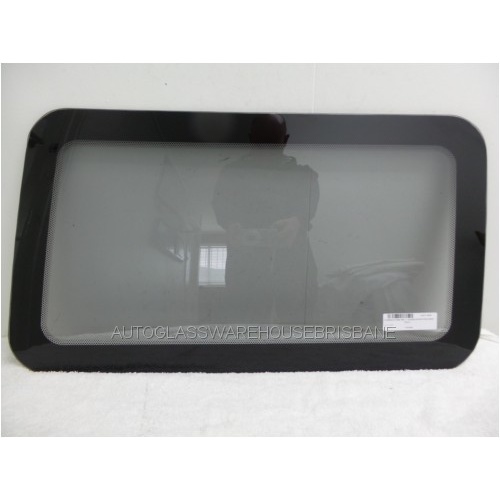 suitable for TOYOTA TOWNACE KR42R KR40 - 1997 to 10/2004 - VAN - LEFT SIDE FRONT SLIDING DOOR BONDED FIXED WINDOW GLASS - NEW