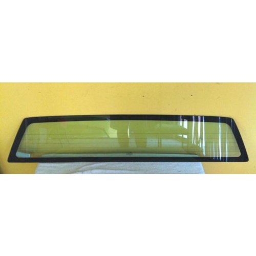 FORD FALCON XG/XH - 4/1995 to 5/1999 - 2DR UTE - REAR WINDSCREEN GLASS - HEATED - WITH CERAMIC (GLUE IN) - NEW