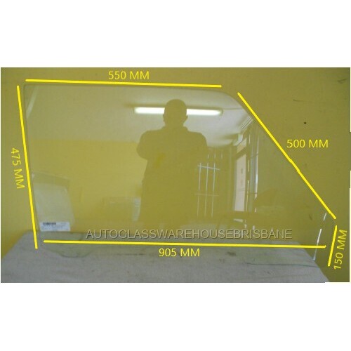 FORD ECONOVAN JG SERIES 2 - 1/1997 TO 9/1999 - SWB VAN - DRIVERS - RIGHT SIDE FRONT DOOR GLASS - NEW