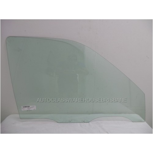 KIA SPORTAGE JA55 - 1/1997 to 4/2000 - 5DR WAGON - DRIVERS - RIGHT SIDE FRONT DOOR GLASS (90mm holes apart)  - NEW