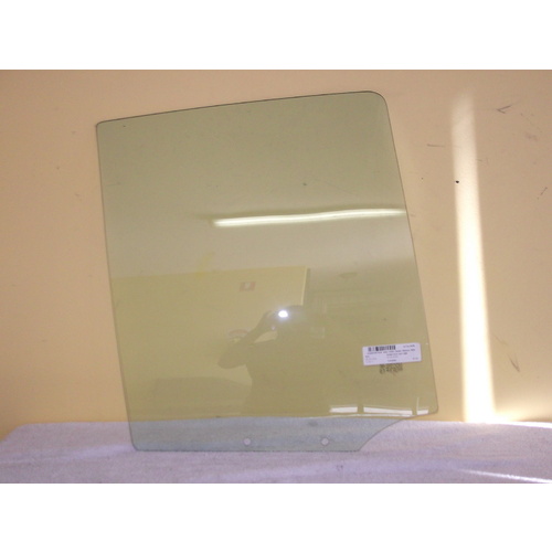 KIA SPORTAGE JA55 - 4/2000 to 12/2003 - 5DR WAGON - DRIVERS - RIGHT SIDE REAR DOOR GLASS - HOLE 120MM - NEW