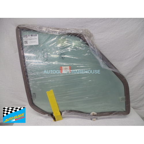 LAND ROVER DISCOVERY S3/S4 - 3/2005 to12/2016 - 4DR WAGON - DRIVERS - RIGHT SIDE FRONT DOOR GLASS - GREEN - NEW