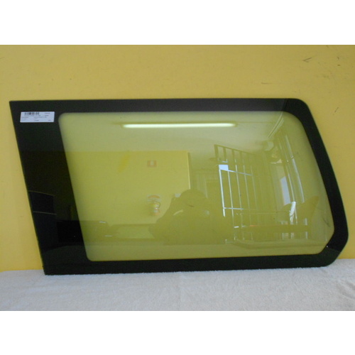 MITSUBISHI CHALLENGER PAI/PAII - 3/1998 to 1/2007 - 5DR WAGON - PASSENGERS - LEFT SIDE REAR CARGO GLASS - GREEN - NEW