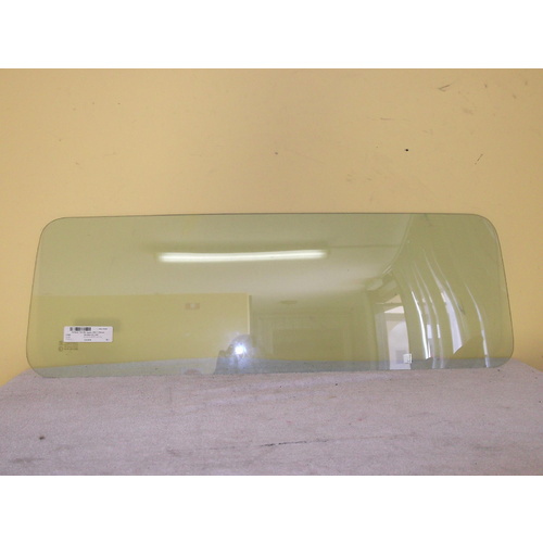 FORD TRADER WG - 7/1989 to 1/2000 - 2/4DR TRUCK - REAR WINDSCREEN GLASS - (appox 925 X 315mm) - (SECOND-HAND)