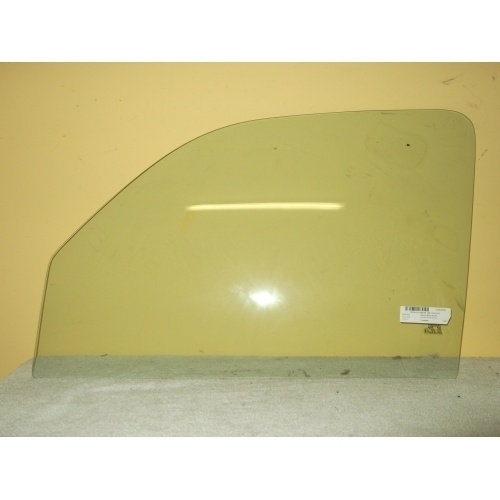 suitable for TOYOTA HILUX RZN140 - 10/1997 to 3/2005 - 4DR DUAL CAB - PASSENGERS - LEFT SIDE FRONT DOOR GLASS (FULL) - LIMITED STOCK - NEW