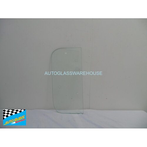 suitable for TOYOTA LANDCRUISER 40 SERIES - 1/1969 to 11/1984 - LWB 5DR WAGON - DRIVERS - RIGHT SIDE REAR QUARTER GLASS - CLEAR - NEW