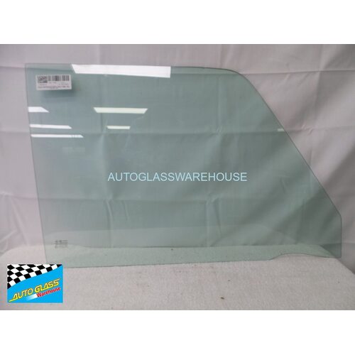 suitable for TOYOTA LANDCRUISER 75/77/78 SERIES - 1/1985 TO CURRENT - 5DR WAGON/UTE - DRIVER - RIGHT SIDE FRONT DOOR GLASS (FULL) - 805MM - GREEN - NE