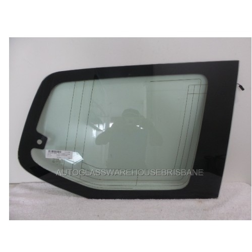suitable for TOYOTA PRADO 120 SERIES - 2/2003 to 10/2009 - 5DR WAGON - DRIVERS - RIGHT SIDE REAR CARGO GLASS - WITH ONE HOLE & AERIAL WIRE - NEW