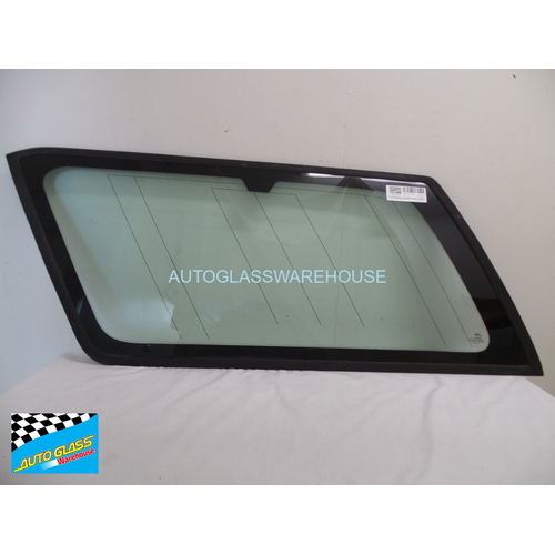 FORD FALCON AU-BA-BF - 9/1998 to 8/2008 - 5DR WAGON - PASSENGER - LEFT SIDE REAR CARGO GLASS - ANTENNA TYPE - (Second-hand)