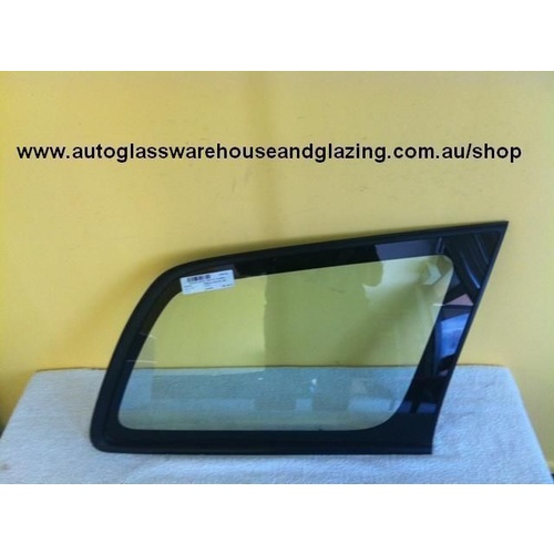 suitable for TOYOTA COROLLA ZZE122R - 12/2001 to 4/2007 - 4DR WAGON - DRIVERS - RIGHT SIDE CARGO GLASS - NOT ENCAPSULATED - NEW