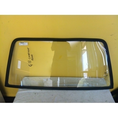 DAIHATSU CHARADE G11 - 1/1985 TO 1/1987 - 3DR/5DR HATCH - REAR WINDSCREEN GLASS - HEATED - (Second-hand)